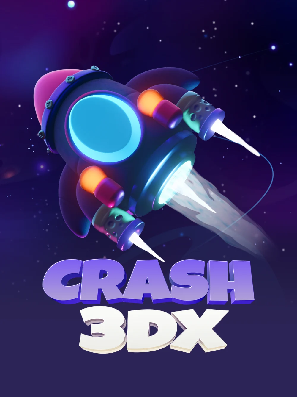 Crash game con estética tecnológica y acción rápida
