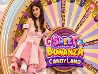 Juego dulce de bonanza con mundo de caramelos y premios